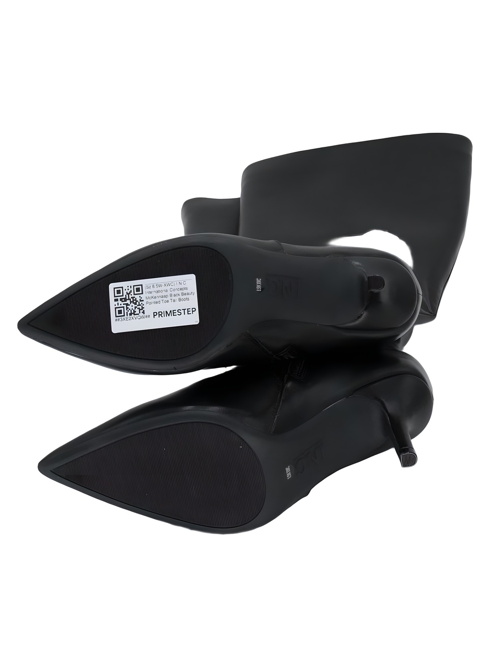 I.N.C. International Concepts McKennaap Black Beauty Pointed Toe Tall Size 8.5W - Picture 6 of 6
